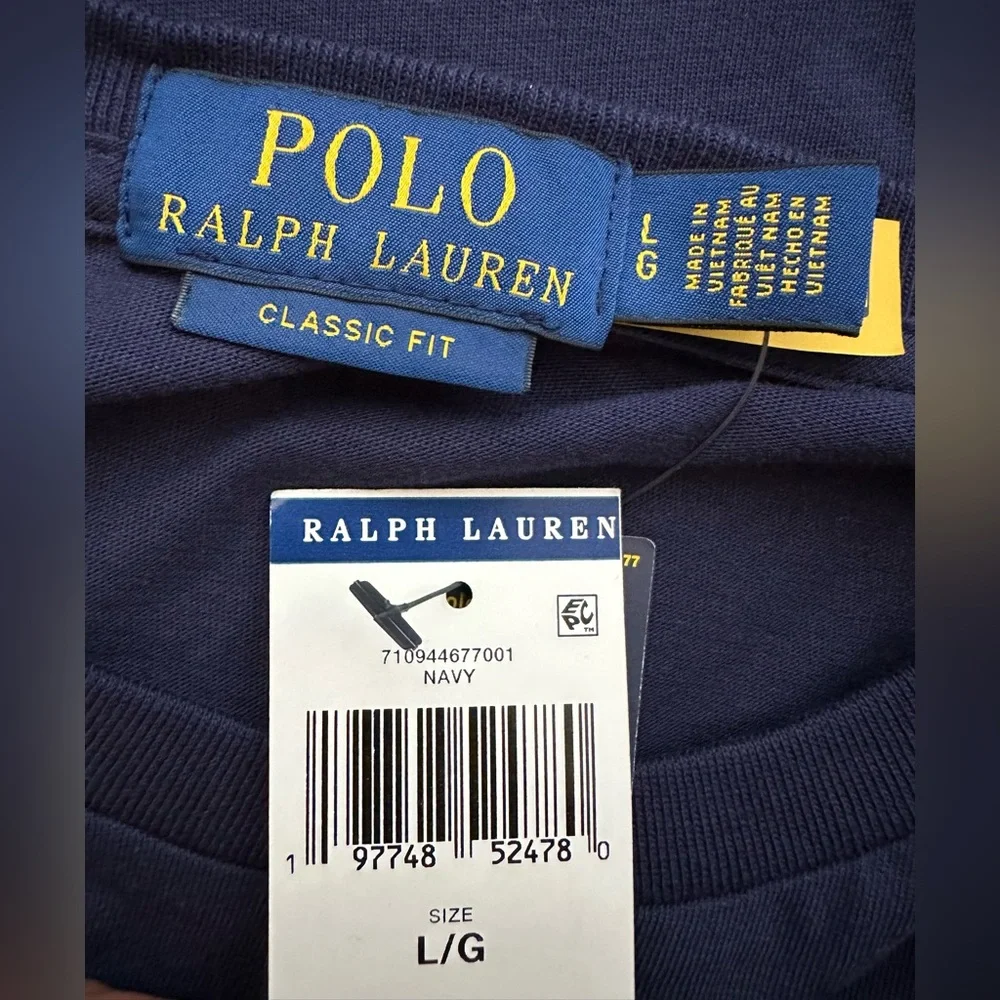 Polo Ralph Lauren World Cup Spain España Crest Stadium Shirt PWing Size Large